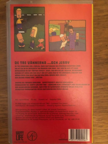 De tre vännerna... och Jerry - VHS