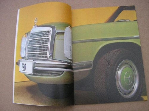 Försäljningsbroschyr MERCEDES 280 280 E