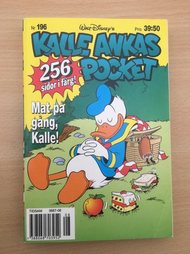 KALLE ANKAS POCKET - Nr 196 - Mat på gång, Kalle!