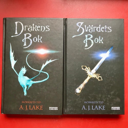 Mörkrets tid Drakens bok + Svärdets bok A.J. Lake