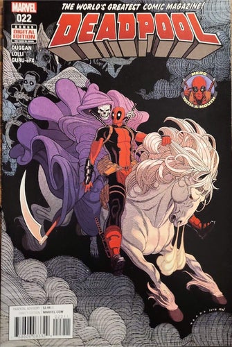 Deadpool (2016 4th Series) #22 VF