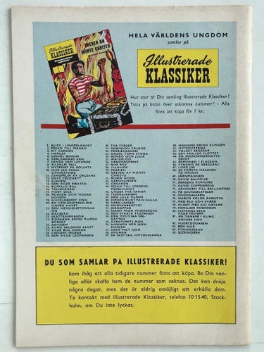 Ill Klassiker - 85. Buckanjären. FN-VF