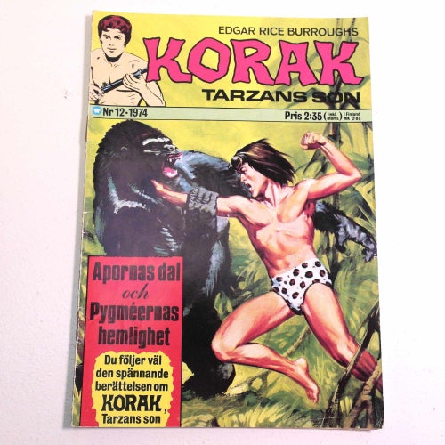 Korak : Tarzans son - 1974 - NR 12 - Apornas dal | Pygméernas hemlighet