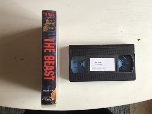 The Beast Walerian Borowczyk House Of Horror VHS Skräck