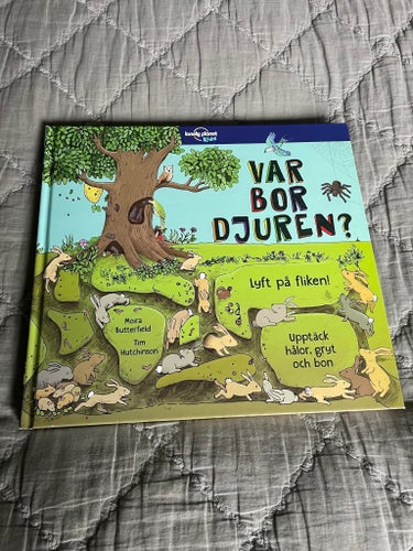 Var bor djuren? av Moira Butterfield och Tim Hutchinson, 2018