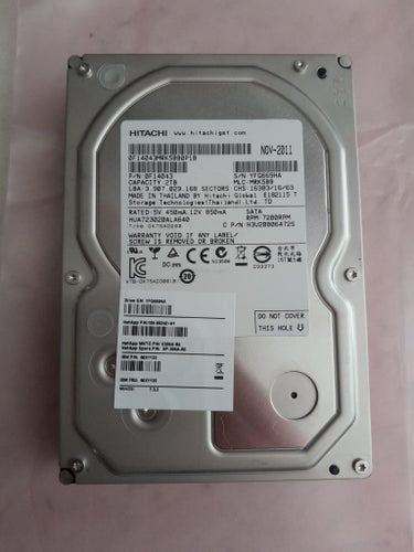 2TB Hitachi Ultrastar (3.5" SATA HDD)