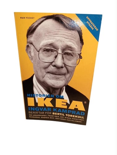 Historien om IKEA Ingvar Kamprad av Bertil Torekull - En framgångs saga -Nyskick