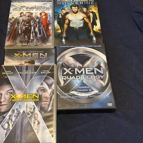 X-Men DVD-filmer - The Last Stand, Origins Wolverine, Days of Future Past,