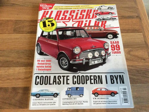 Klassiska Bilar nr 3 2012 Citroën HY,Lagonda,SAAB 99 turbo,Testarossa!Corvette
