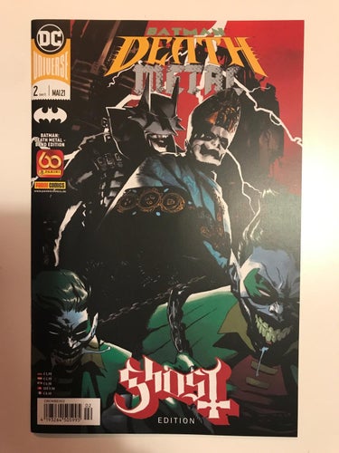 Batman Death Metal #2 Band Edition (German) "Ghost" NM