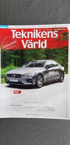 Teknikens Värld nr 14 2019: BMW 330i, Volvo S60 T5, Mercedes C 300