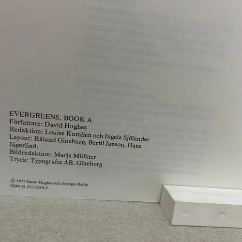 Evergreens Songs of the 20s, 30s, 40s & 50s Bok A by David Hughes, bok