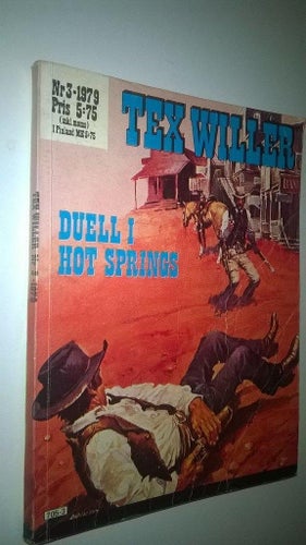 Tex Willer 1979 Kansas-serien nr 3 Duell i hot springs