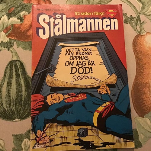 STÅLMANNEN NR 10 1981