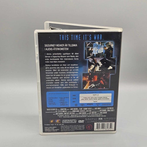 Aliens Återkomsten - Special Edition DVD Film - Nostalgi Science Fiction