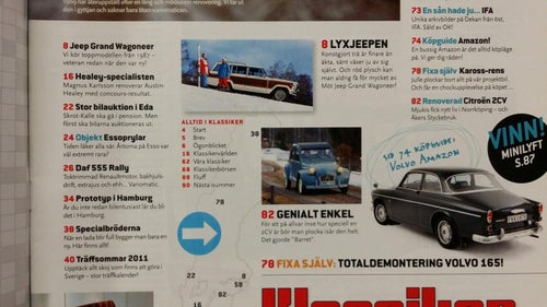 Klassiker nr 4 2011: Volvo 760 + Amazon, Citroën 2CV, Jeep Grand Wagoneer