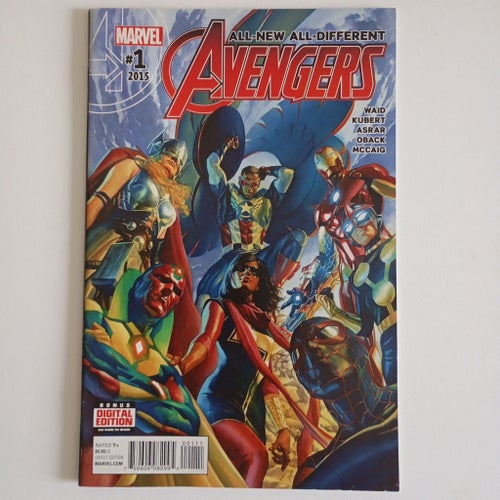 (2015, U.S.A) All-New All-Different Avengers #1 av Mark Waid, Marvel Comics