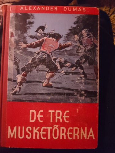 De tre musketörerna av Alexander Dumas, okänt publiceringsår