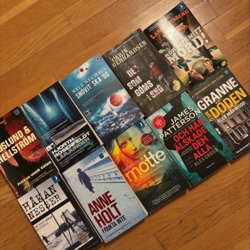 Bokpaket thriller / deckare