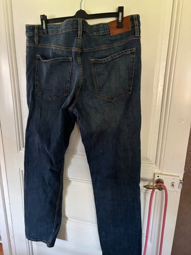 Herr blå jeans, storlek W36 L34 blå