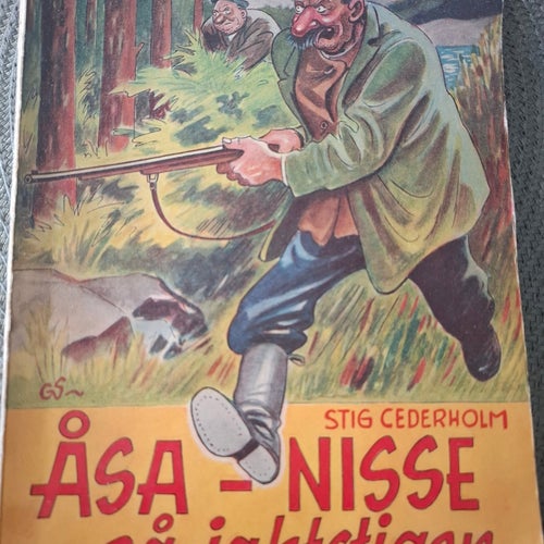 Åsa-Nisse på jaktstigen av Stig Cederholm, 1950