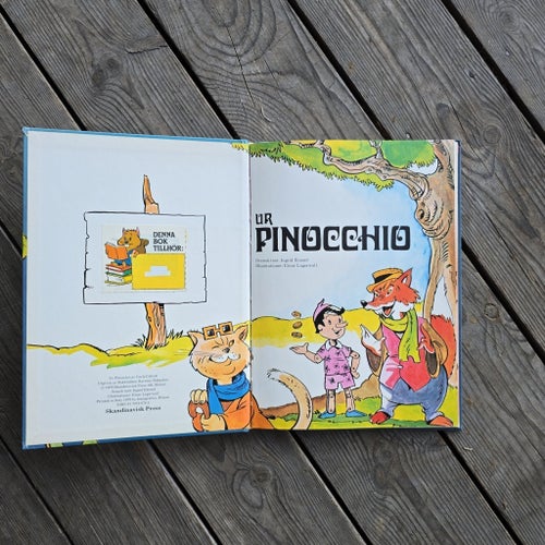 Ur Pinocchio av Carlo Collodi, 1975