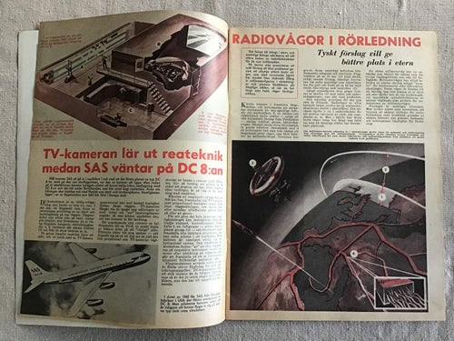 TEKNIK FÖR ALLA NR 9 1957 SAS,RADIOVÅGOR,PLAST MOPED PÅ 3 HJUL,FORD ZEPHYR,MALMÖ