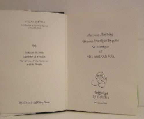 Hofberg, Herman: Genom Sveriges bygder (facsimile)