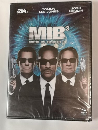 DVD MIB 3 Men In Black 3 Will Smith Tommy Lee Jones INPLASTAD
