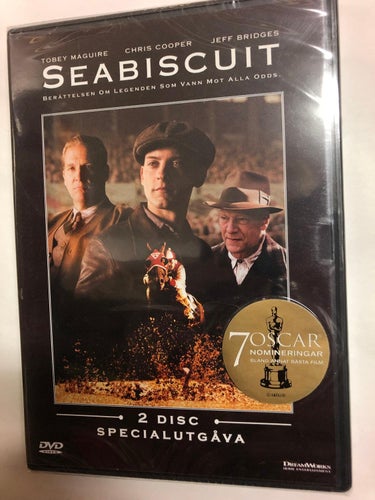 DVD Seabiscuit 2 Disc Specialutgåva INPLASTAD