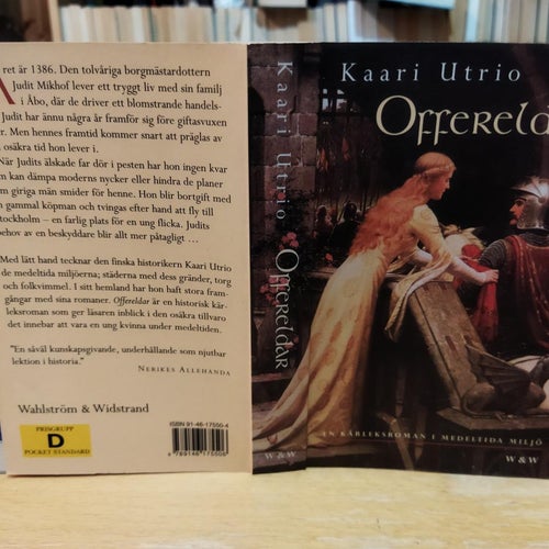 Offereldar av Kaari Utrio. Bok. Very Fine plus