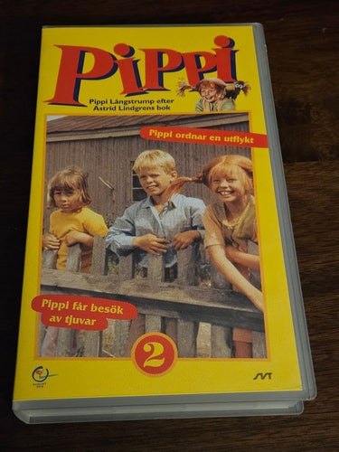 PIPPI 2 VHS) SVENSK TAL
