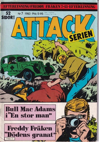 Attack Serien Nr 7 / 1983