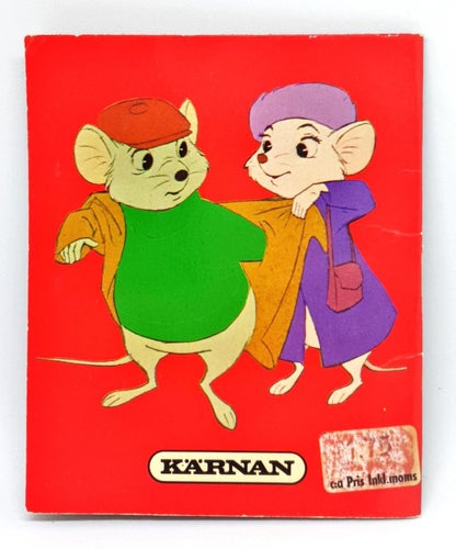 Kärnan Bernad och Bianca hos penny Minibok - Fri Frakt