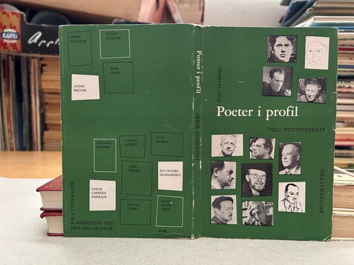 Poeter i profil av Artur Lundkvist, bok, Very good plus