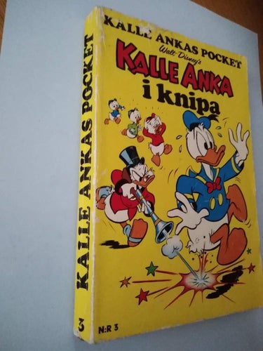 Kalle Ankas Pocket nr 3 Kalle Anka i Knipa. Andra upplagan