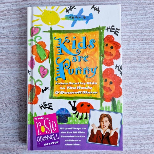 Kids Are Punny Joke Book Rosie O'Donnell 1997 Hardcover English