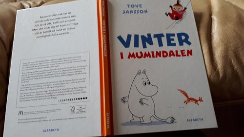 barnbok Vinter i MUMINDALEN Tove Jansson !