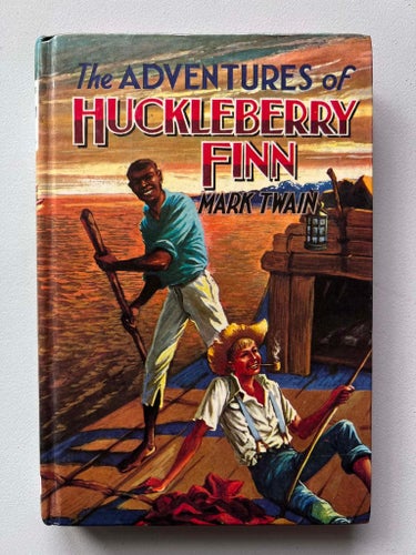 Mark Twain - The Adventures of Huckleberry Finn Kartonnage bok