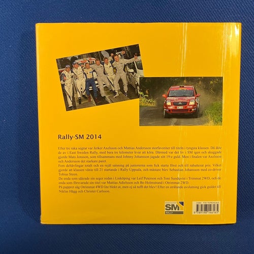 Bok Rally-SM 2014 av Annemo Friberg begränsad upplaga