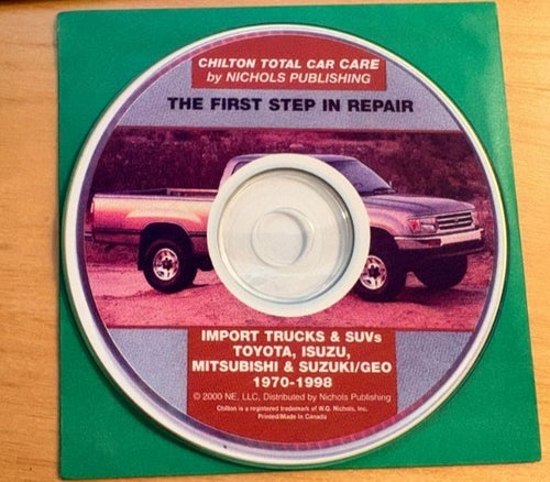 Chilton Total Car Care Import Trucks & SUV:ar 1970-1998 (WINDOWS)