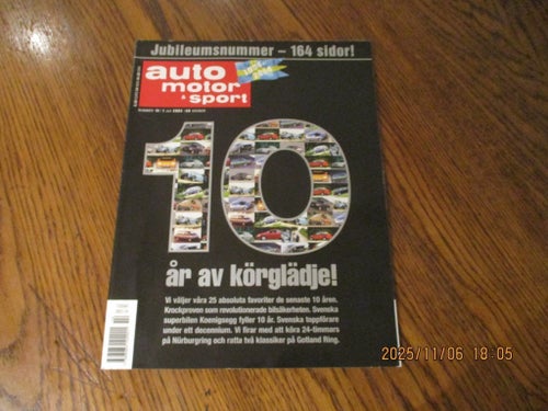 Auto Motor & Sport Jubileumsnummer 1894-2004