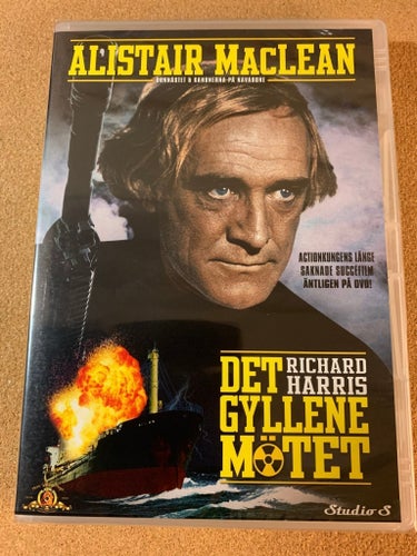 DET GYLLENE MÖTET (1977) NY inplastad DVD Studio S, Alistair MacLean, Harris