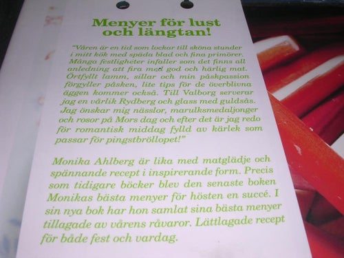 Monikas bästa menyer för våren