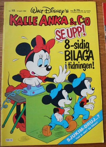 KALLE ANKA 1982 NR 15
