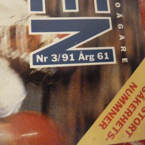 RATTEN, NR 3 - 91, TIDNING