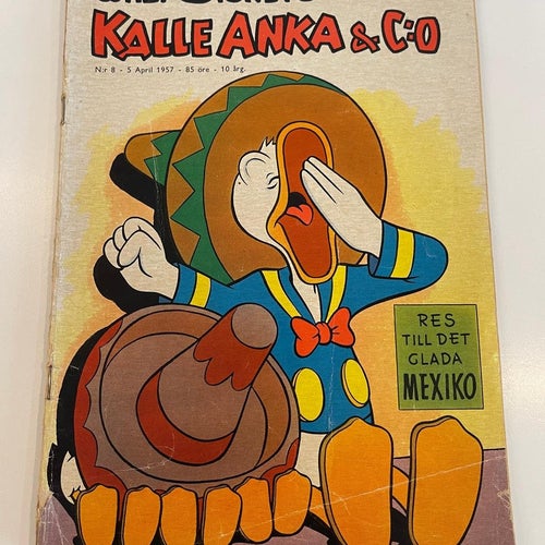 Kalle Anka Nr  8 - 1957