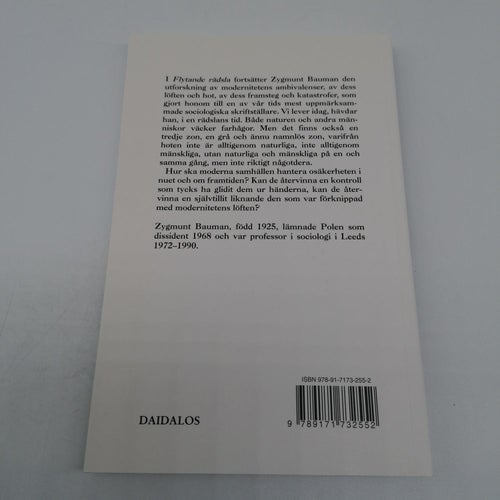 Flytande rädsla - Zygmunt Bauman