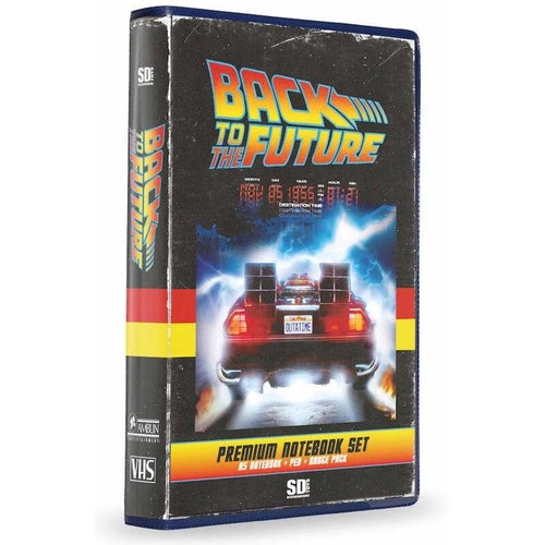 NY / OANVÄND - Back to the Future stationery set