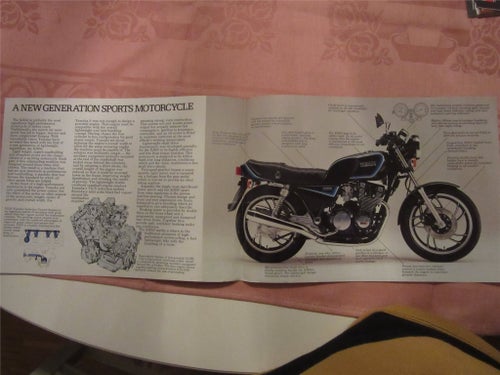 Yamaha XJ650 1982 försäljnings broschyr